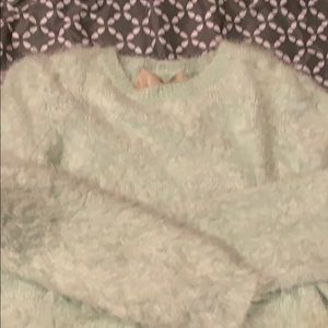 Mint green sweater
